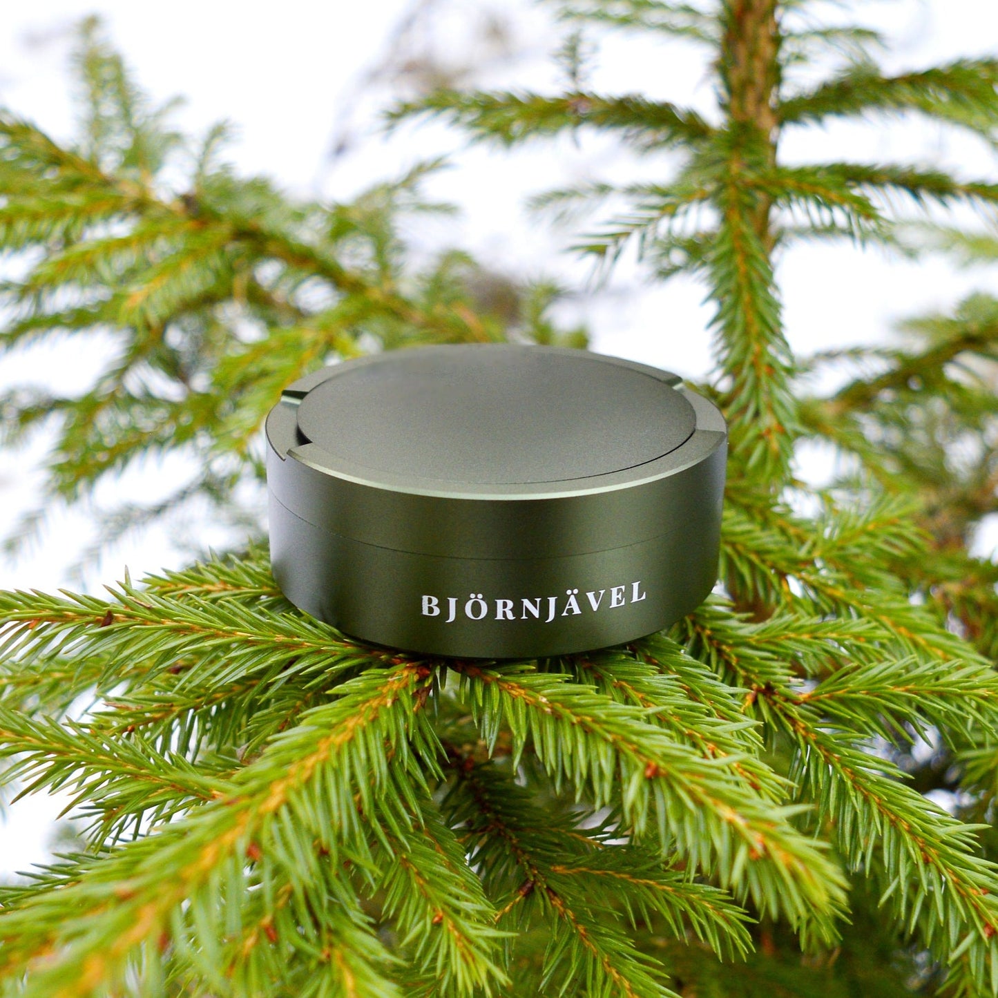 Björnjävel Snusdosa - Aluminium Metall